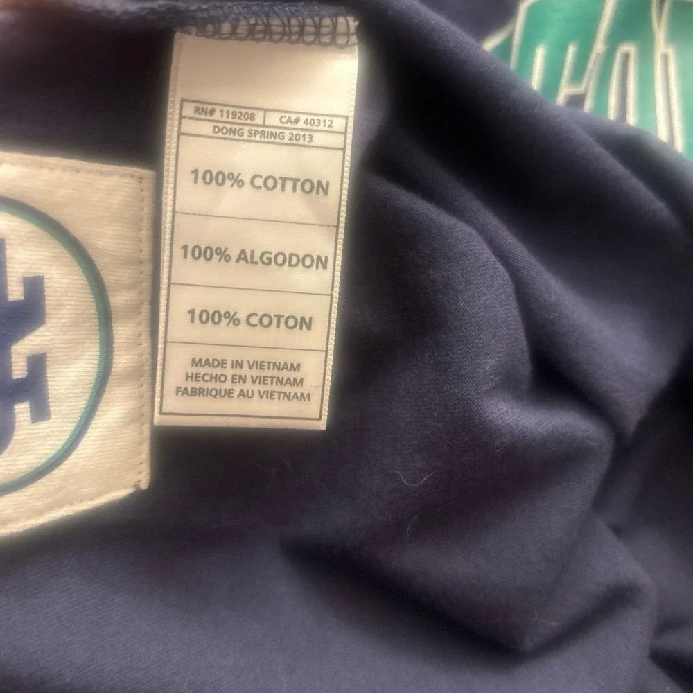 Mitchell & Ness Notre Dame Irish Tank Top  Size Small